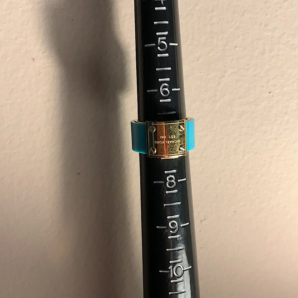 Michael Kors teal ring - Picture 4 of 4